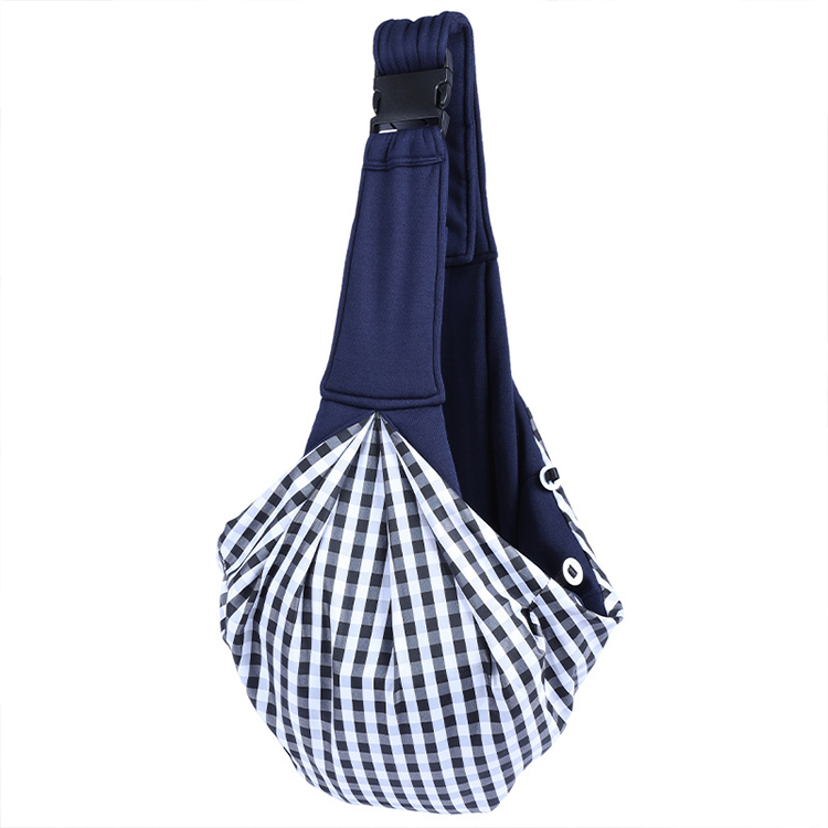 Reversible pet bag with adjustable shoulder strap