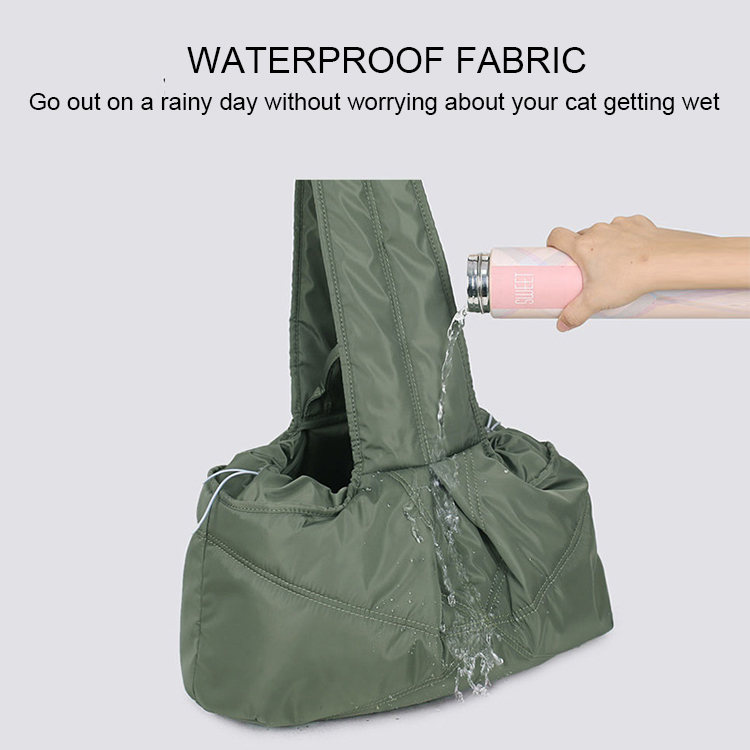 Custom cat bag outdoor portable large capacity pet carry bag 